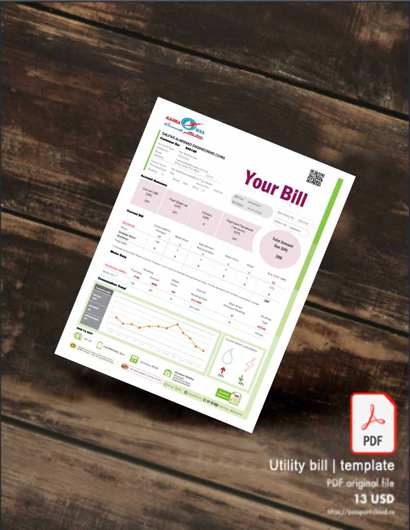 Utility bill | Albanian Power | Albania